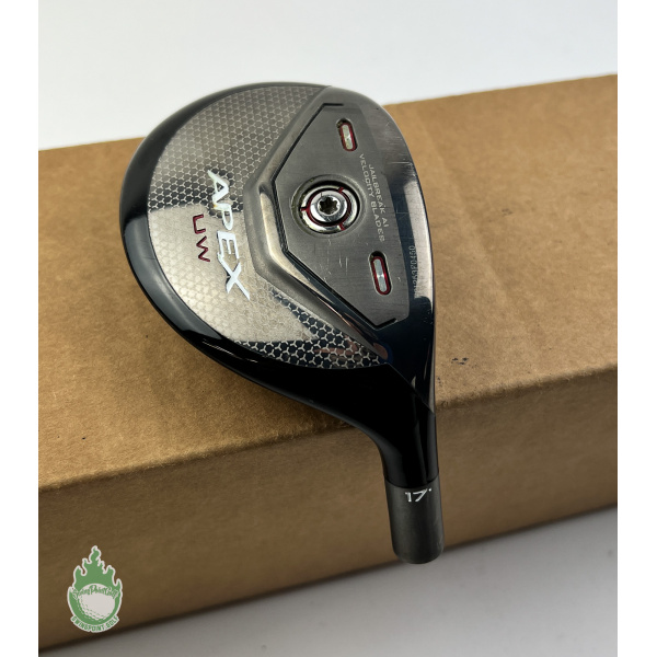 キャロウェイ　2021APEX UW17° Used Right Handed 2021 Callaway APEX UW 17* HEAD ONLY Golf Club
