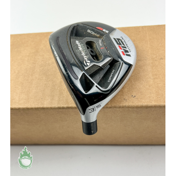 TaylorMade M5 3 Wood RH 15* Head outlet Only with headcover.