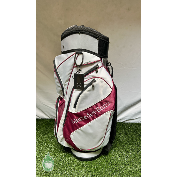 Mercedez Benz-TaylorMade collaboration cart bag w/rain cover