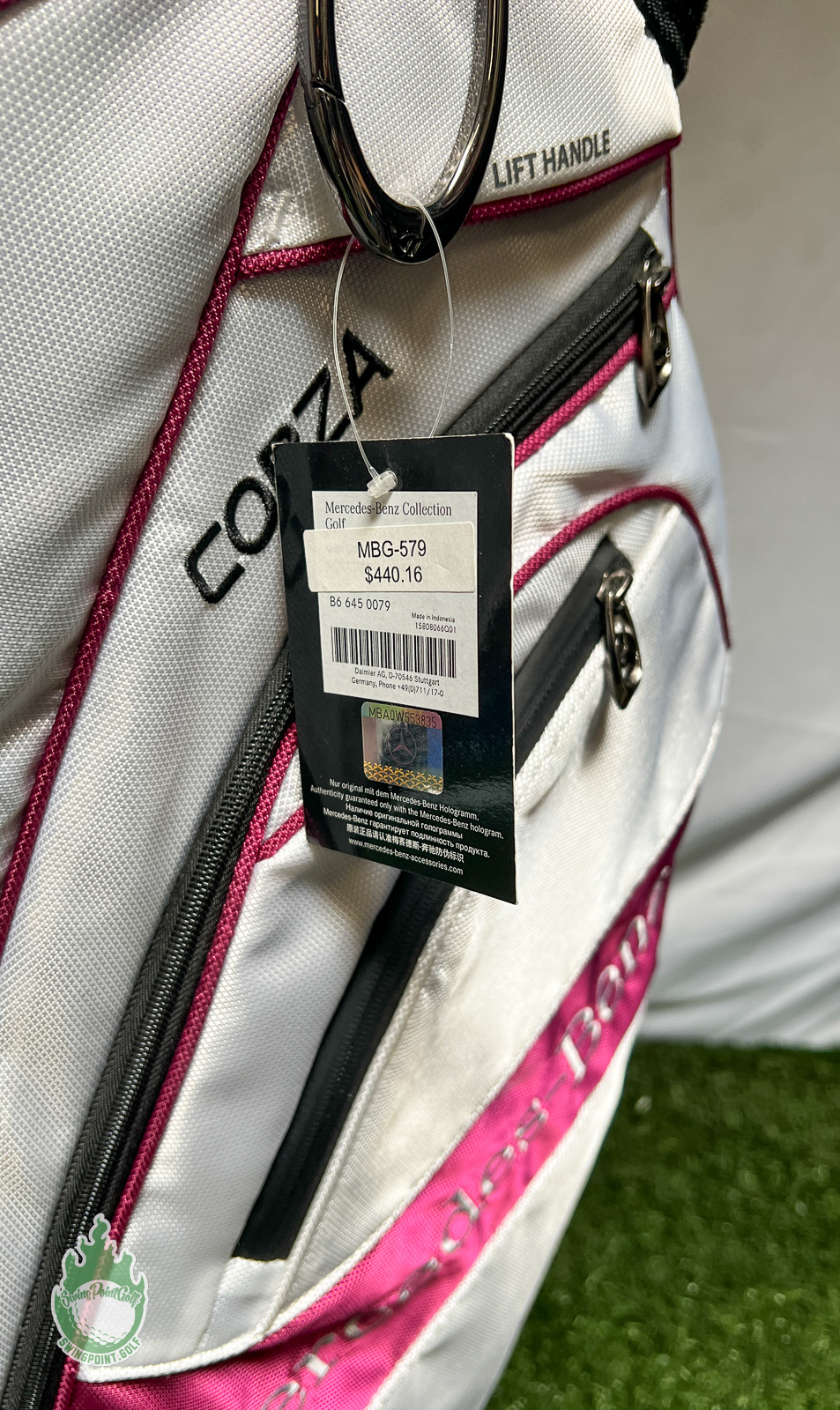 New With Tags TaylorMade Mercedes Benz Golf Bag Golf Cartbag 14