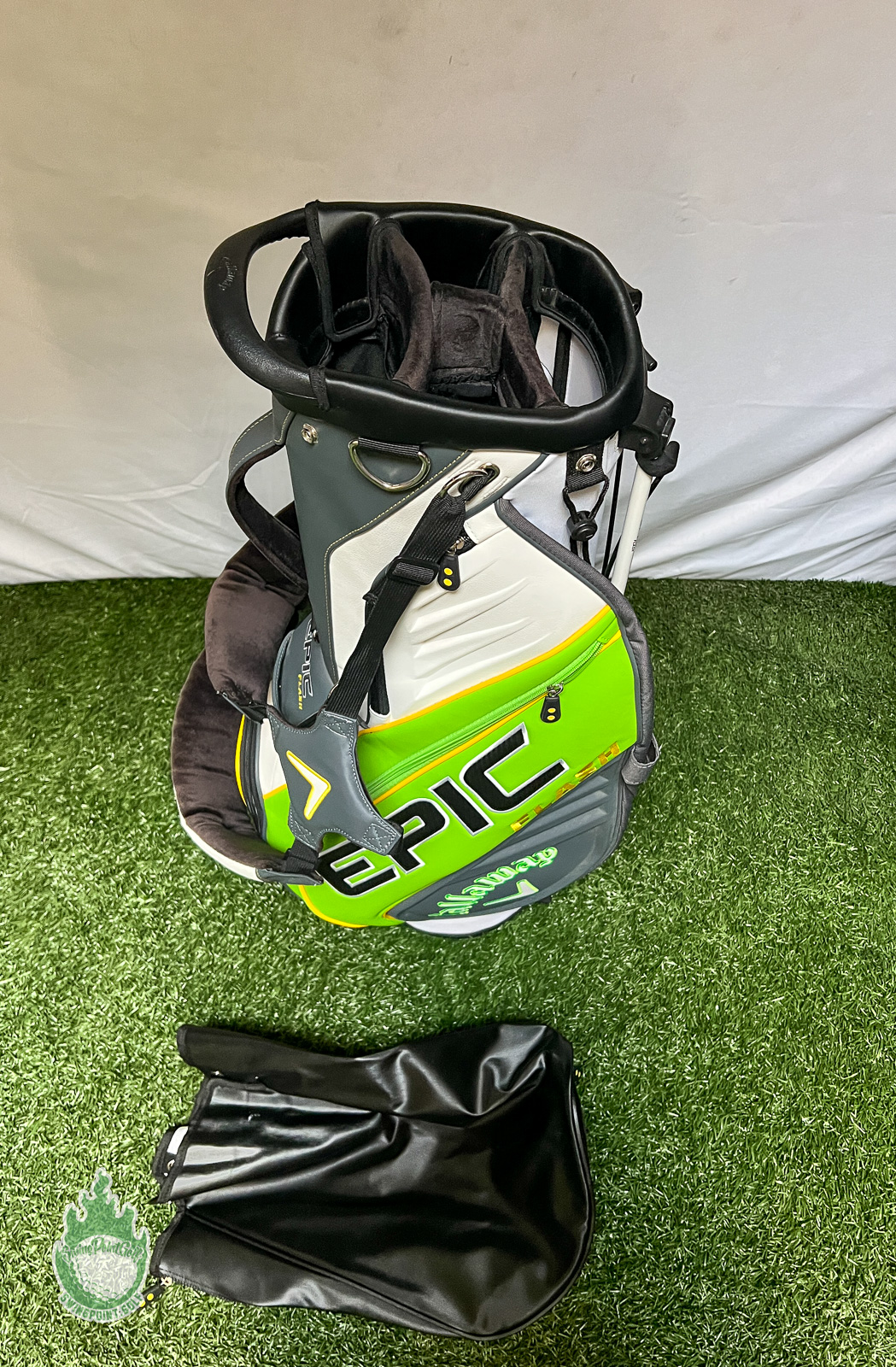 Used Callaway Epic Flash Stand Golf Cart Carry Bag 4-Way Bag