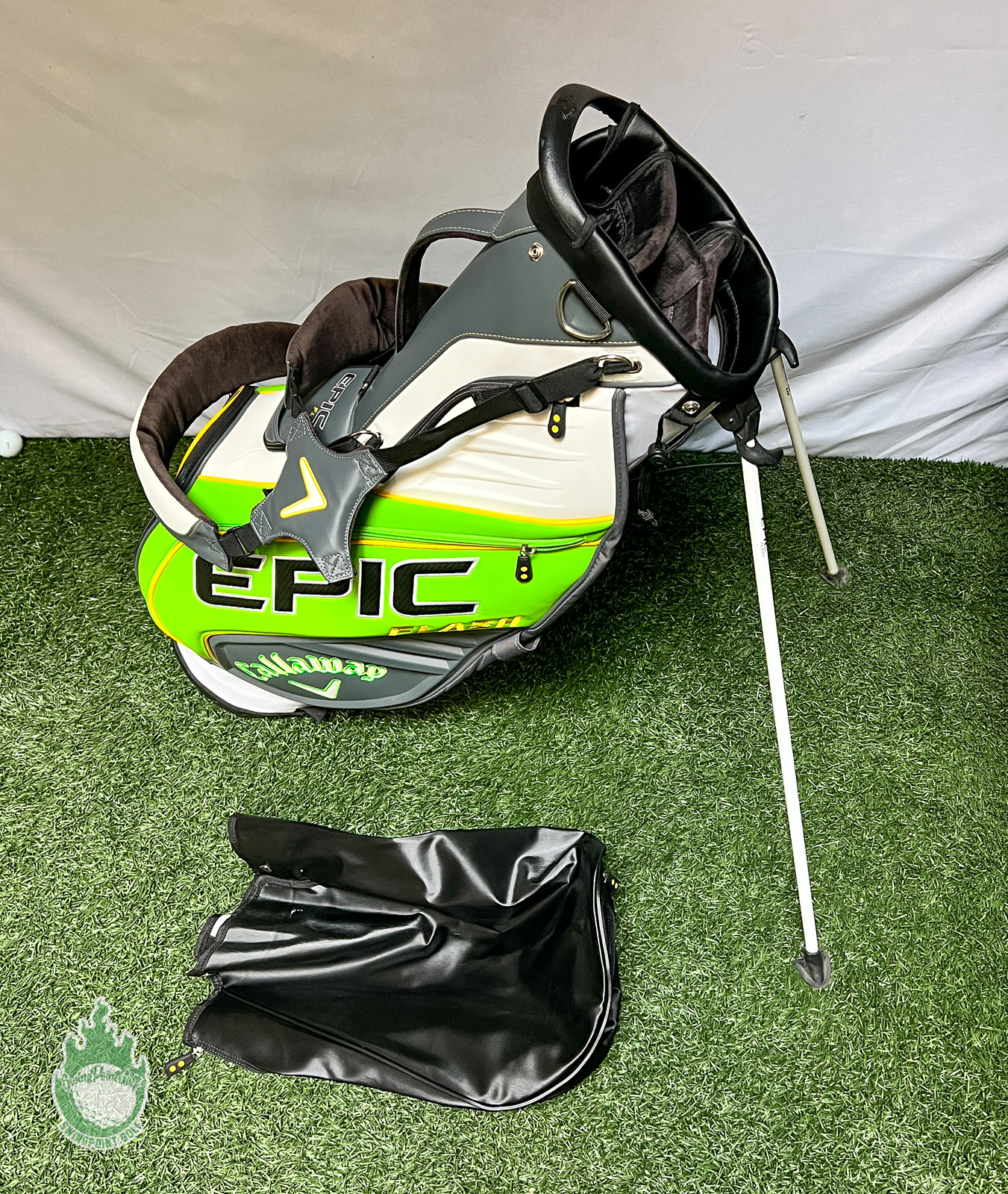 Used Callaway Epic Flash Stand Golf Cart Carry Bag 4-Way Bag