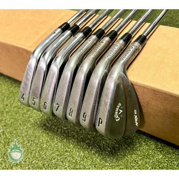 Callaway Apex MB Forged 18 Rusty RAW 5 Iron Extra Stiff Steel Shaft Callaway Apex MB Forged 18 Rusty RAW 5 Iron Extra Stiff Steel Shaft