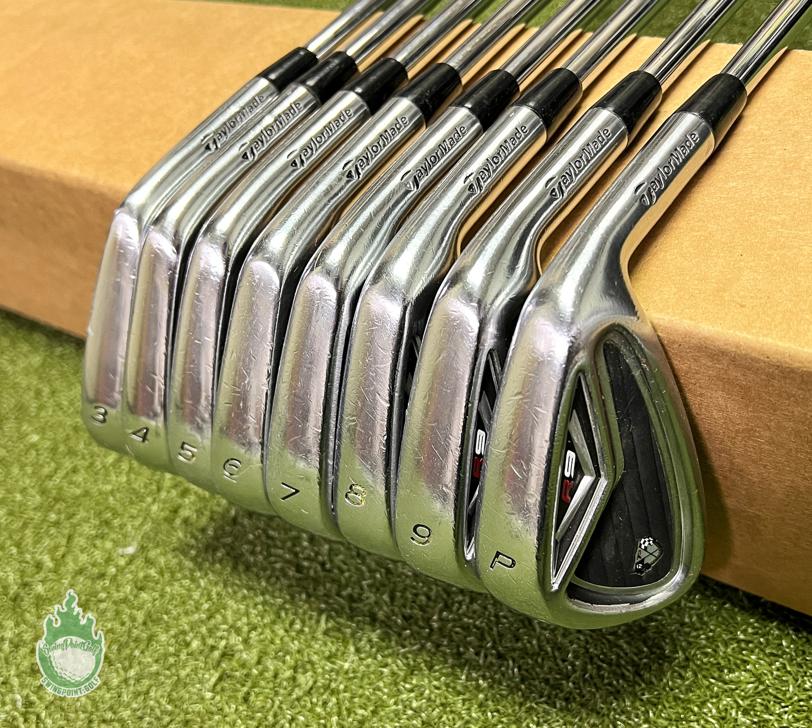Set De Fers TaylorMade Tour Preferred - 9 Pièces (3-PW, SW) - Flex S - Shaft Acier - Occasion