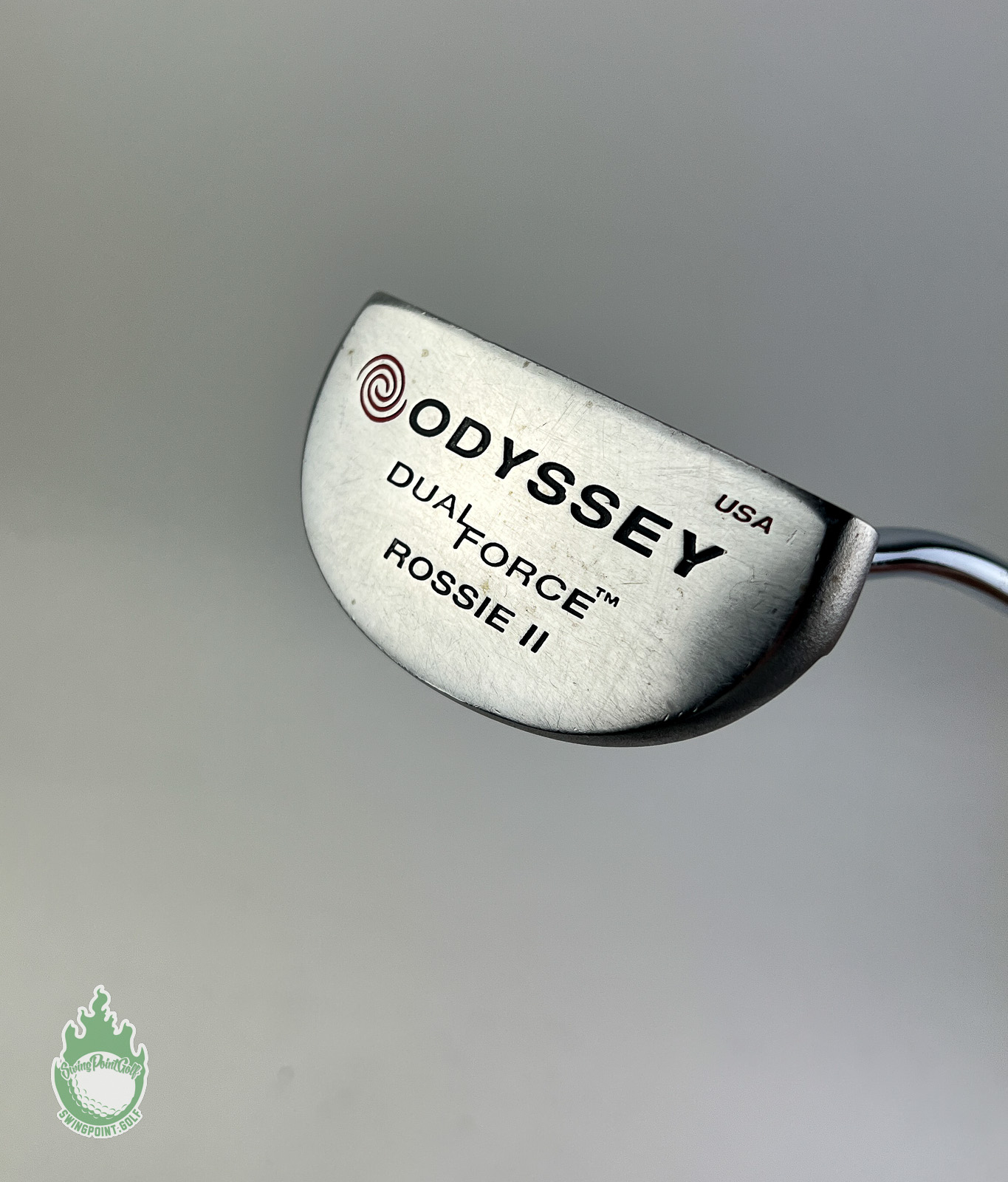 Used Odyssey Dual Force Rossie II 35″ Putter Steel Golf Club Royal  display picture 1