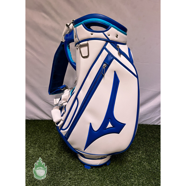 LuneLouran Mazsda Pro PINEHURST Logo 1999 Staff Golf Bag w/ Rain outlets Cover