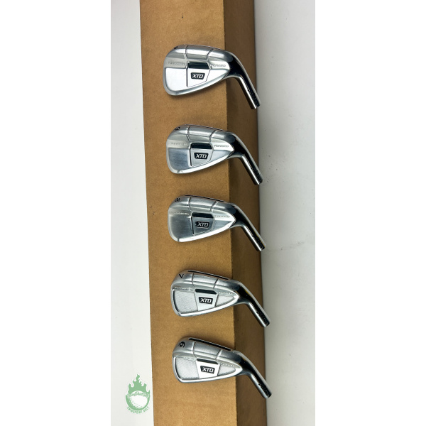 Used Right Handed Adams XTD Forged Irons 6-PW HEADS ONLY Golf Club