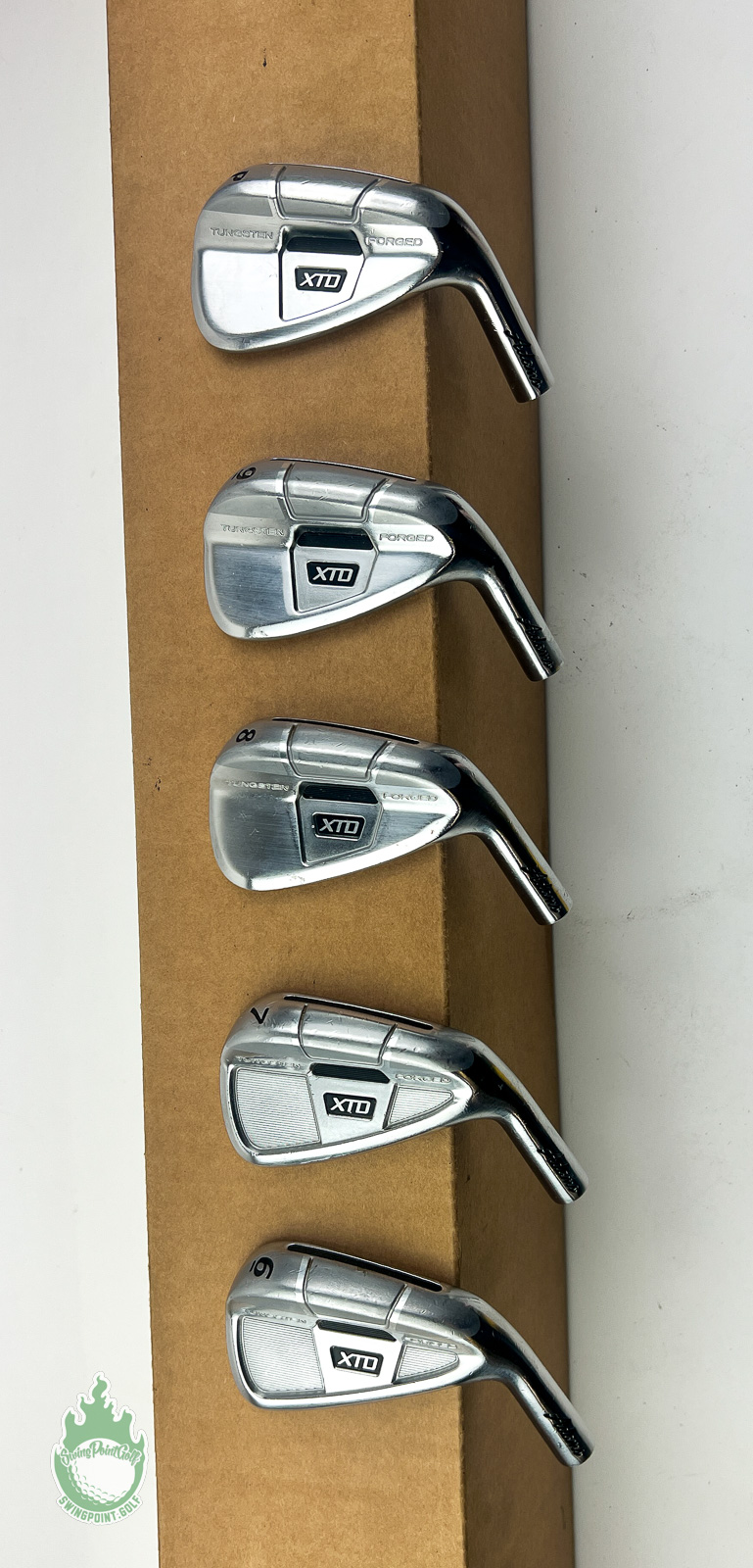 Used Right Handed Adams XTD Forged Irons 6-PW HEADS ONLY Golf Club