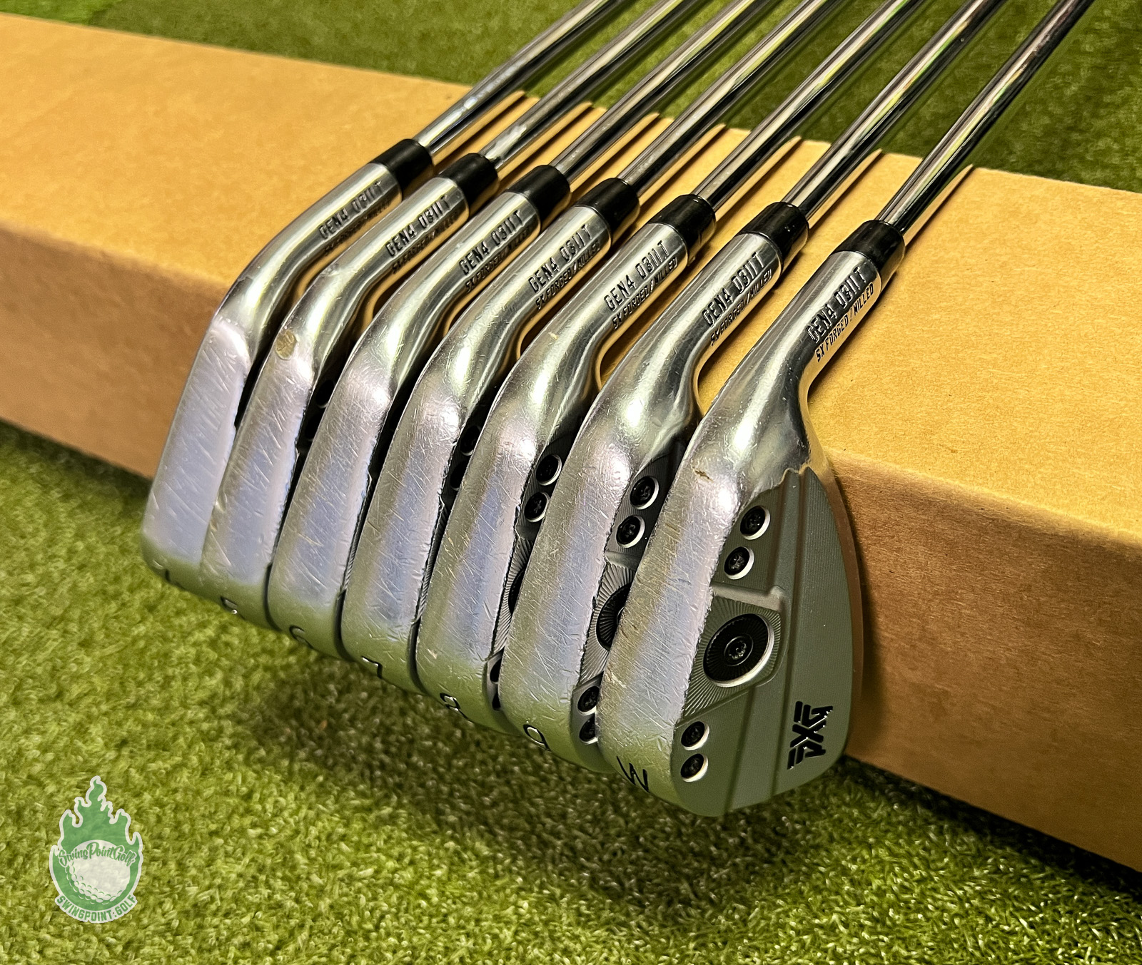 Used PXG 0311T Forged Gen 4 Irons 4-PW DG 105g S300 Stiff Flex