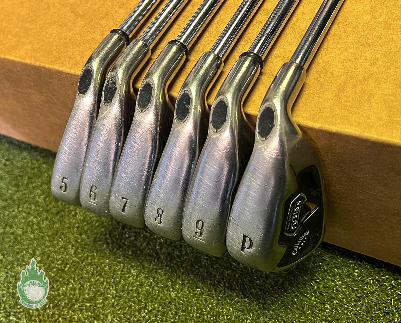 Set of 6 x Callaway Big Bertha 2008 Irons 5-PW Stiff Graphite Shafts Set of 6 x Callaway Big Bertha 2008 Irons 5-PW Stiff Graphite Shafts
