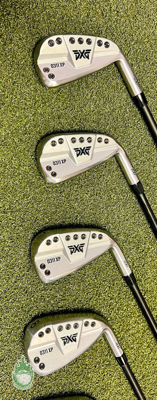 Used RH PXG 0311XP Forged Gen 3 Irons 5-PW MMT 80g Stiff