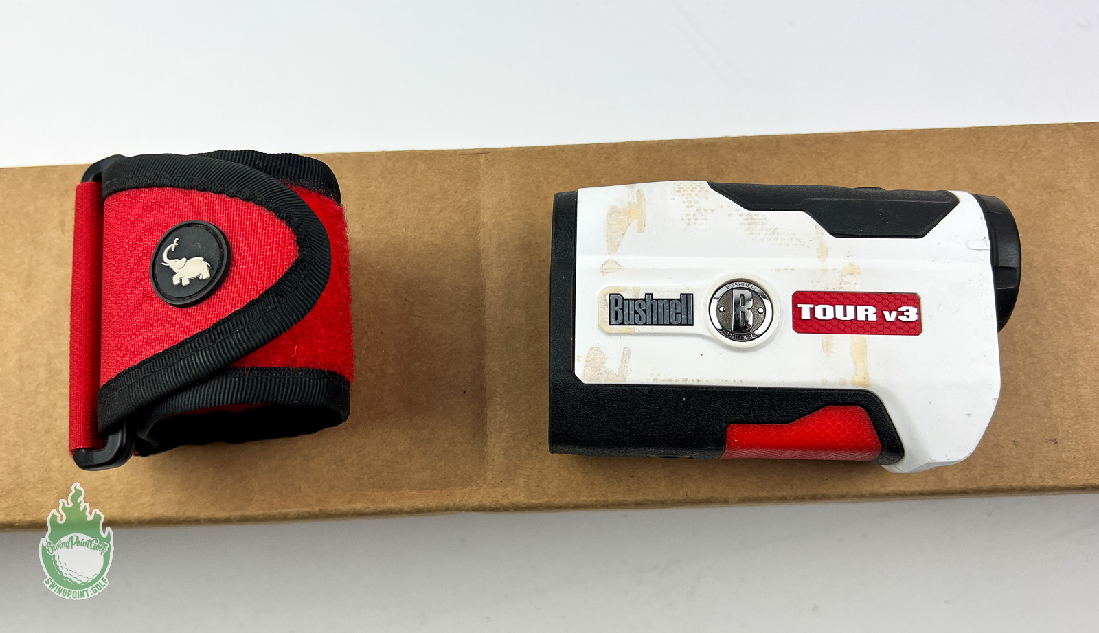 Used Bushnell Tour V3 Rangefinder with Stick It Magnetic
