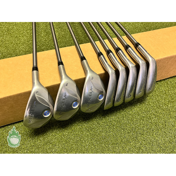 TaylorMade Miscela Combo Irons 4H,5H,6H 7-PW/SW Ladies Flex