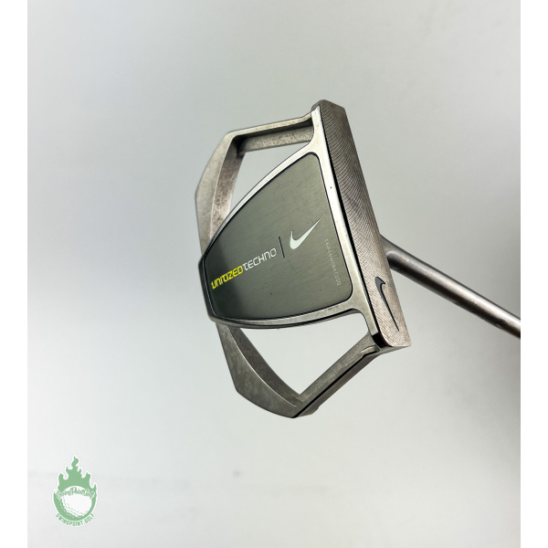 Used Right Handed Nike Unitized Techno 35 Putter Steel Golf Club SwingPoint Golf