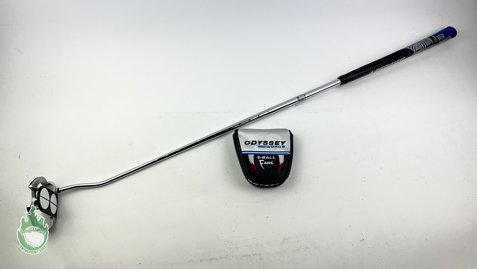 Putter Odyssey Works 2-Ball Fang Tank - Acier 34 Pouces - Droitier - Occasion Grade 8