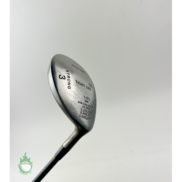 Adams Tight Lies Strong outlet 13* 3 Wood Right Handed Stiff Flex Steel Shaft 43 inches