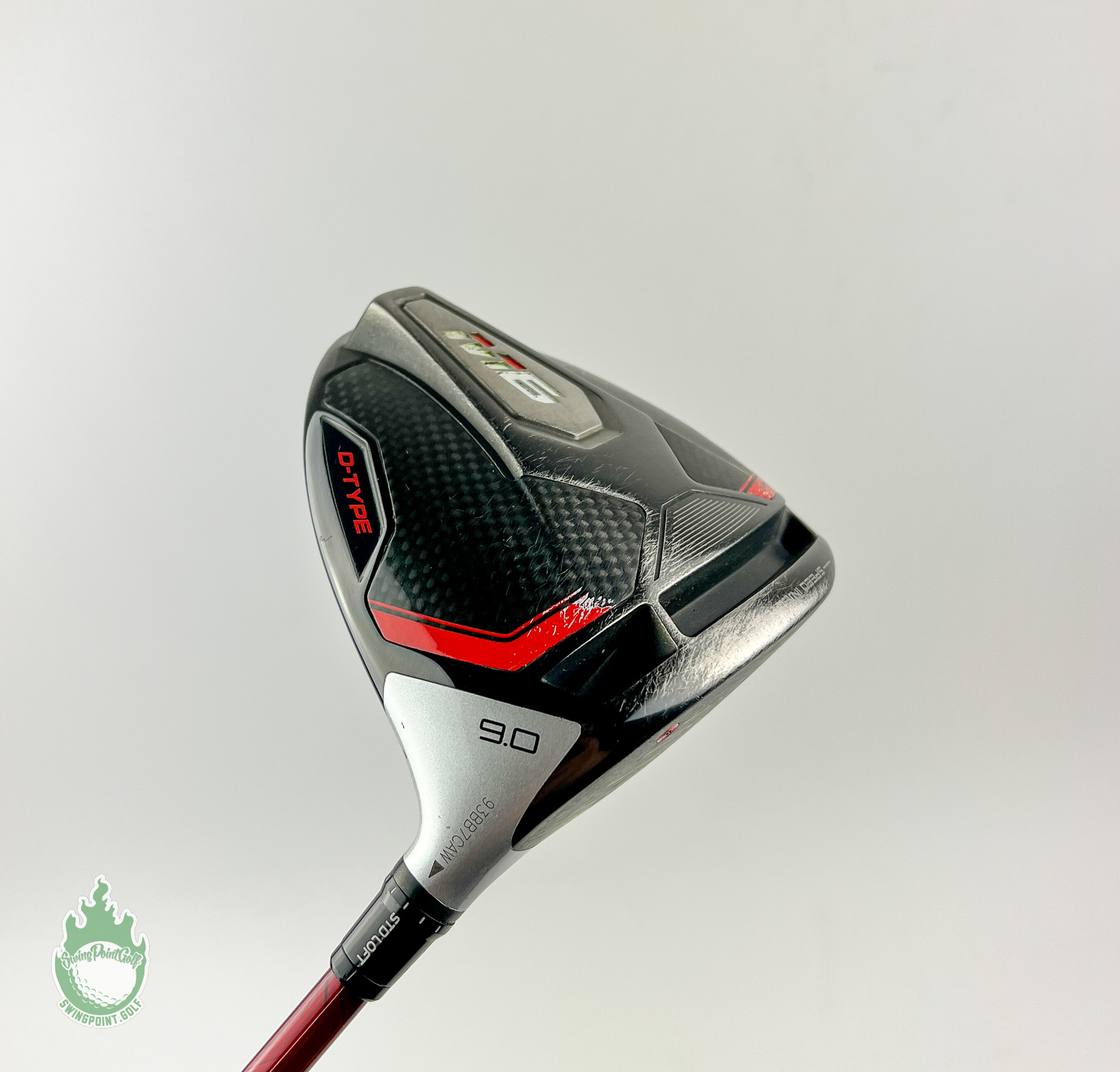 Used RH TaylorMade M6 D-Type Driver 9* 5.5 45g Regular Flex