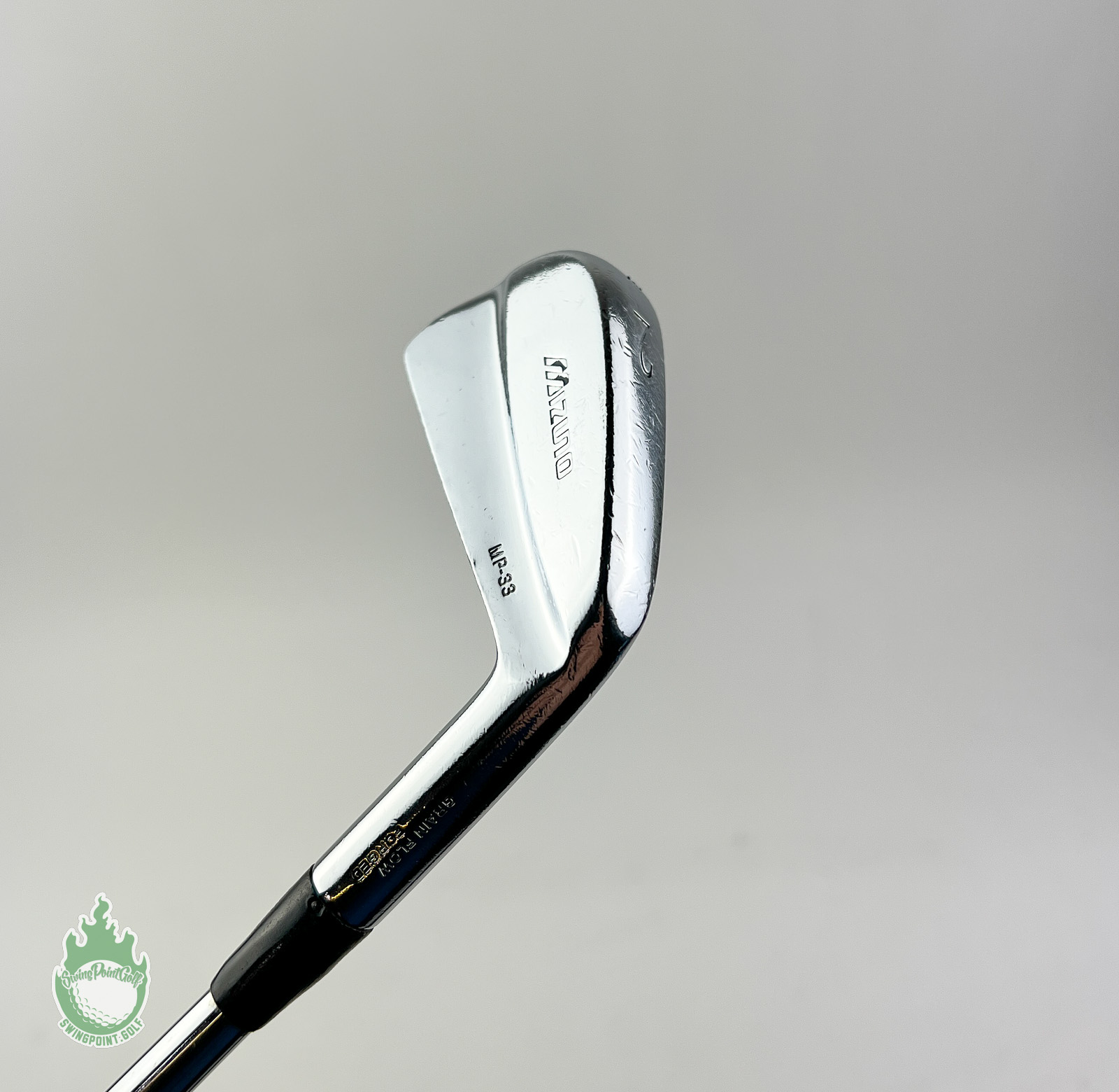Used Right Handed Mizuno MP-33 2 Iron Stiff Flex Steel Golf Club