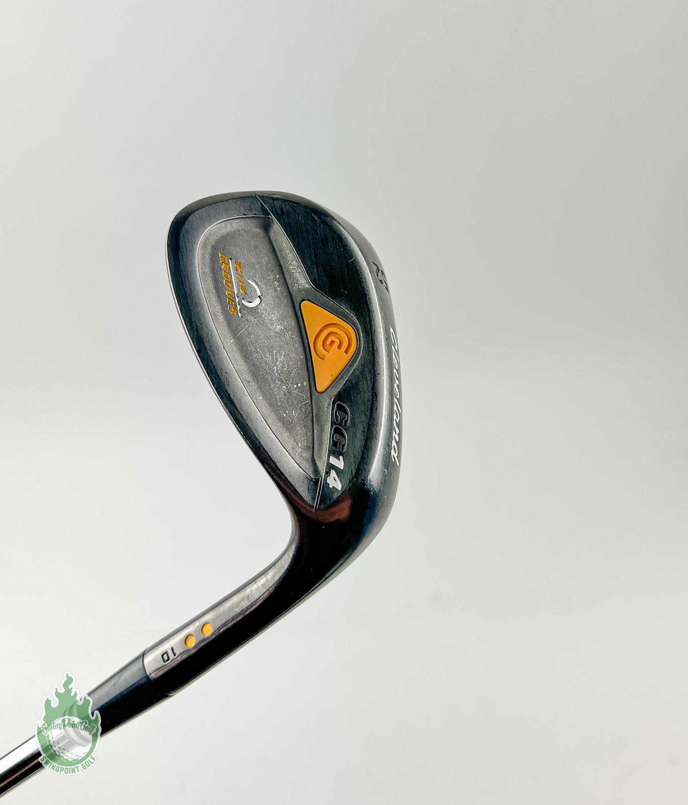 Cleveland CG16 Forged 52° Gap Wedge Stiff Steel Shaft Cleveland Grip