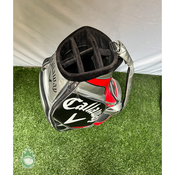 Callaway RAZR LEGACY ゴルフバッグ RARE Callaway Razr Black/Red/White Elite Staff Professional