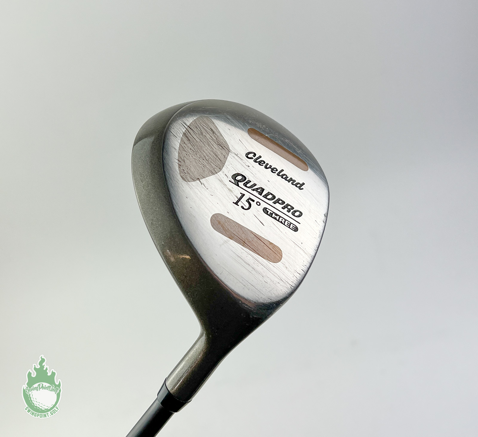 Used RH Cleveland Quadpro Fairway 3 Wood 15* Regular Flex Graphite Golf Club