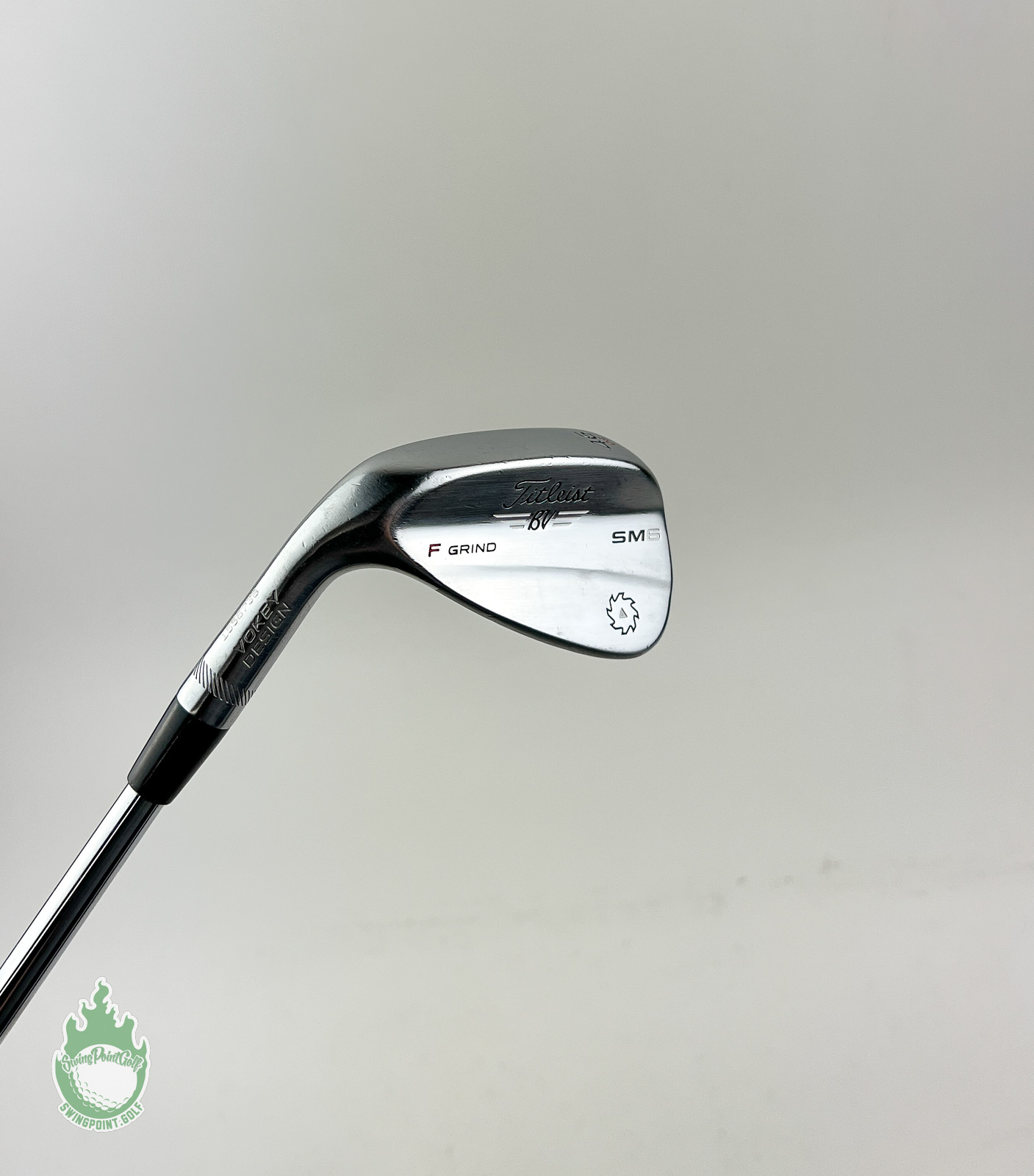 Titleist SM6 F Grindウェッジ 46度 Titleist Vokey SM6 Tour Chrome F Grind Wedge | Golf Avenue