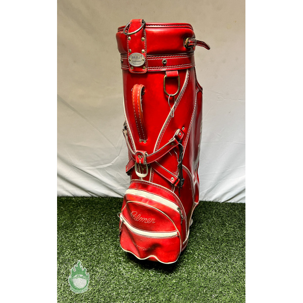 Austads gold set and a Arnold Palmer retailer gf bag