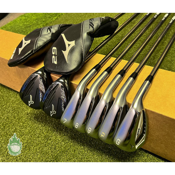 Used Mizuno JPX 923 Hot Metal HL Irons 5H 6H 7-PW/GW Regular