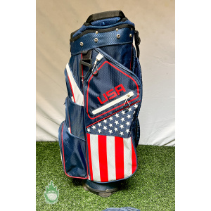 Maxfli Honors+ 14 slot outlet golf stand bag american flag USA