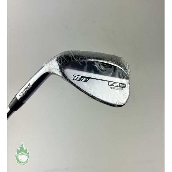 New LH Mizuno T22 Satin Chrome C Grind Wedge 58*-08 TI S400 Stiff Steel  Golf · SwingPoint Golf®