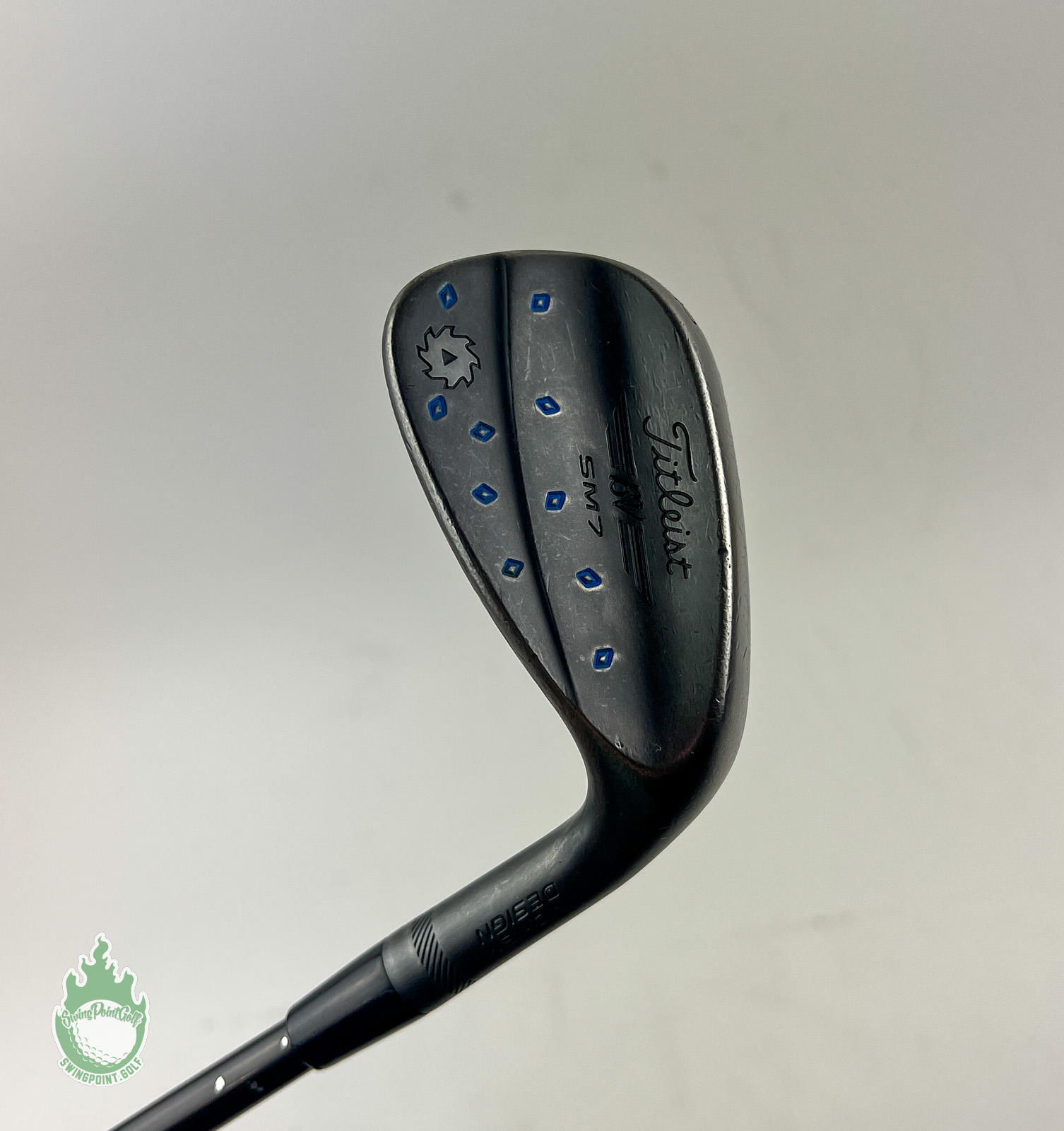 Used Titleist Vokey SM7 Jet Black F Grind Wedge 52*-12 X-100 X