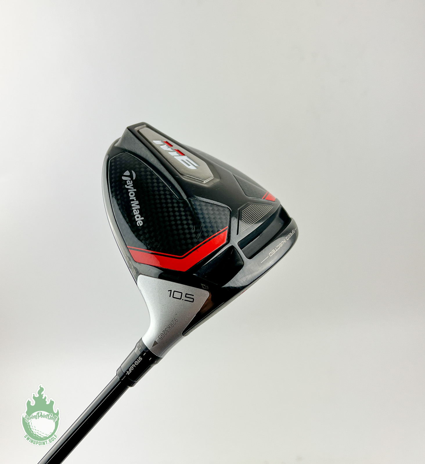 Used RH TaylorMade M6 Driver 10.5* ATMOS 5 Stiff Flex Graphite