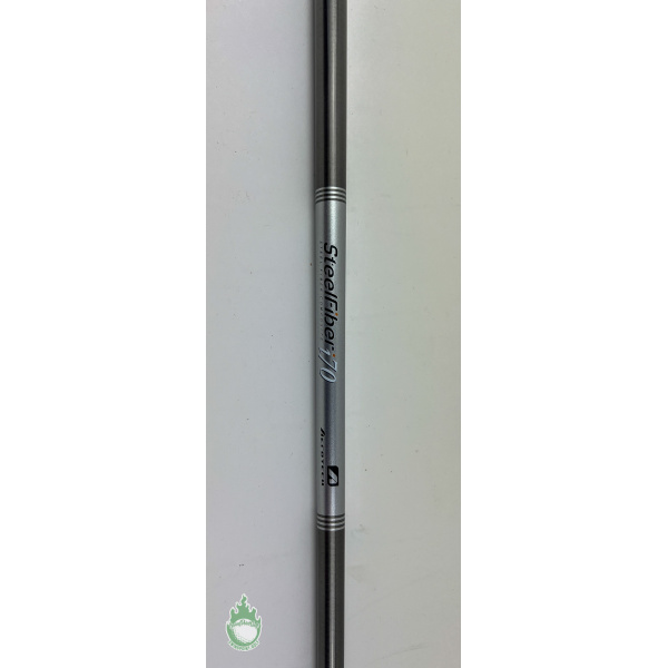 Aerotech SteelFiber I70 Graphite Iron Shaft - Regular Flex .370 Parallel Tip For Golf Clubs