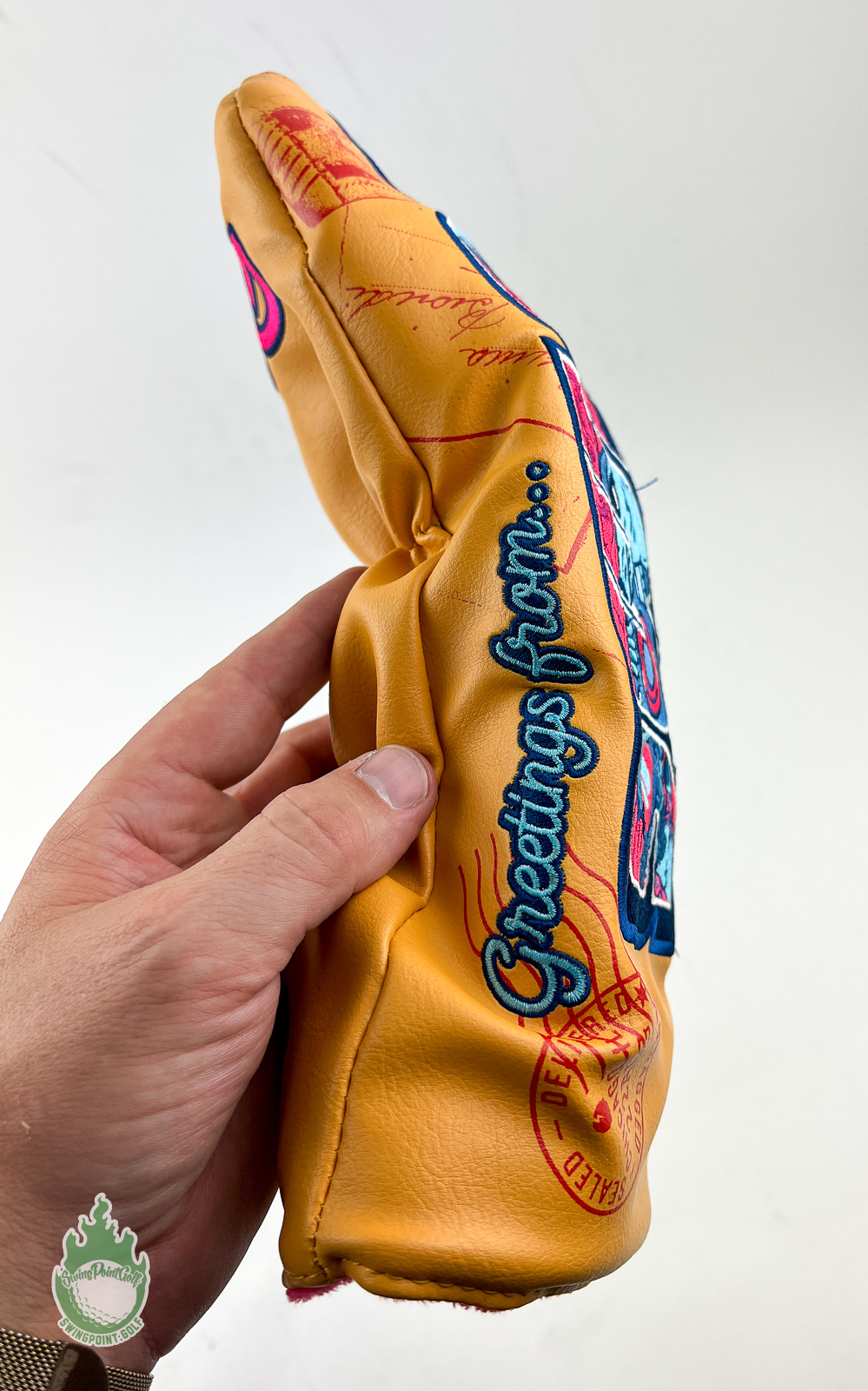 Pre Owned Swag Golf Greetings From Postcard Driver Headcover