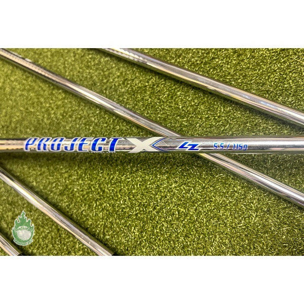 Used Titleist 620 CB Forged Irons 5-PW Project X LZ 115g Regular