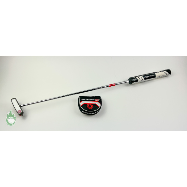 Used RH Odyssey White Hot RX 5CS 34″ Center Shafted Putter Steel