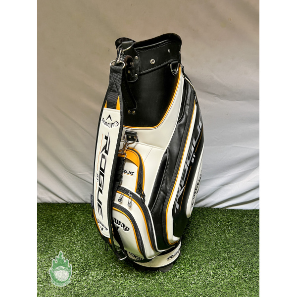 Used Callaway Rogue ST Mini Staff Golf Cart Carry Bag 6-Way 10