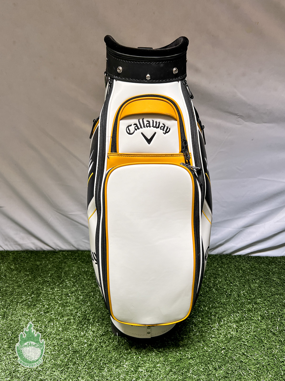 Used Callaway Rogue ST Mini Staff Golf Cart Carry Bag 6-Way 10