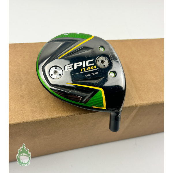 Used Tour Issued TC Callaway EPIC Flash Sub Zero 3 Wood 15* HEAD