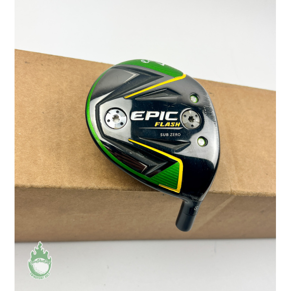 Used Tour Issued TC Callaway EPIC Flash Sub Zero 3 Wood 15* HEAD
