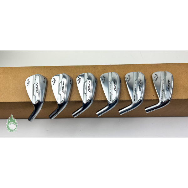 Used Right Handed Callaway APEX Pro Forged '21 Irons 5-PW HEADS
