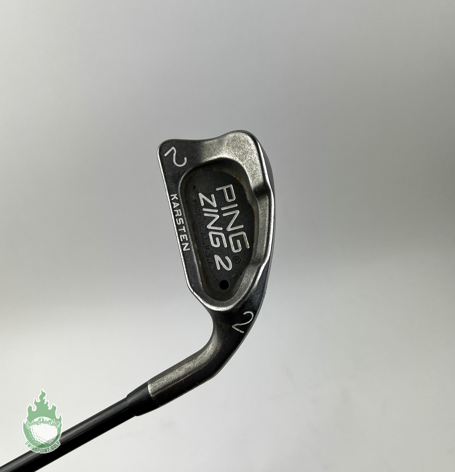 Used Right Handed Ping Karsten Black Dot Zing 2 2 Iron Stiff