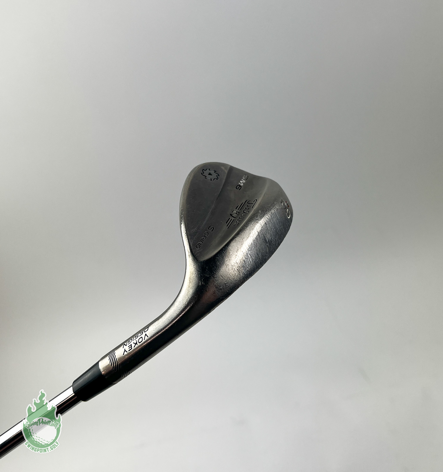 Used Titleist Vokey SM6 S Grind Steel Grey Wedge 60*-10 Wedge Flex
