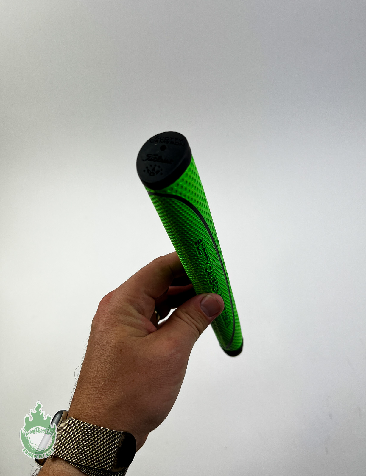 Used Scotty Cameron Green Matador Mid-Size Golf Putter Grip Used Scotty Cameron Green Matador Mid-Size Golf Putter Grip