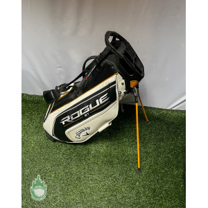 Callaway Rogue ST スタンドバッグ Callaway Rogue ST Athlete Synthetic Leather Black and White