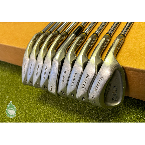 King Cobra II OVERSIZE iron set 3-PW Steel outlet Shaft RH