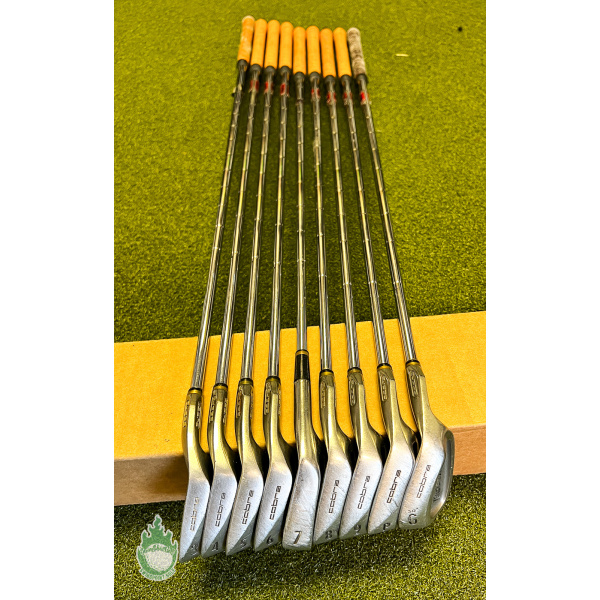 King Cobra Mens Oversize Iron Set(7) 3-9 Steel Stifd Flex Shafts RH outlets