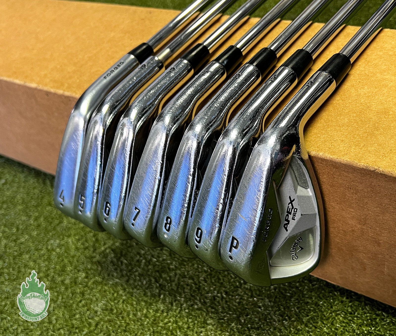 Used Callaway APEX Pro Forged '19 Irons 4-PW Elevate Pro