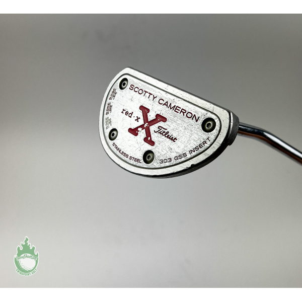 Used Right Handed Titleist Scotty Cameron Red X Putter 35