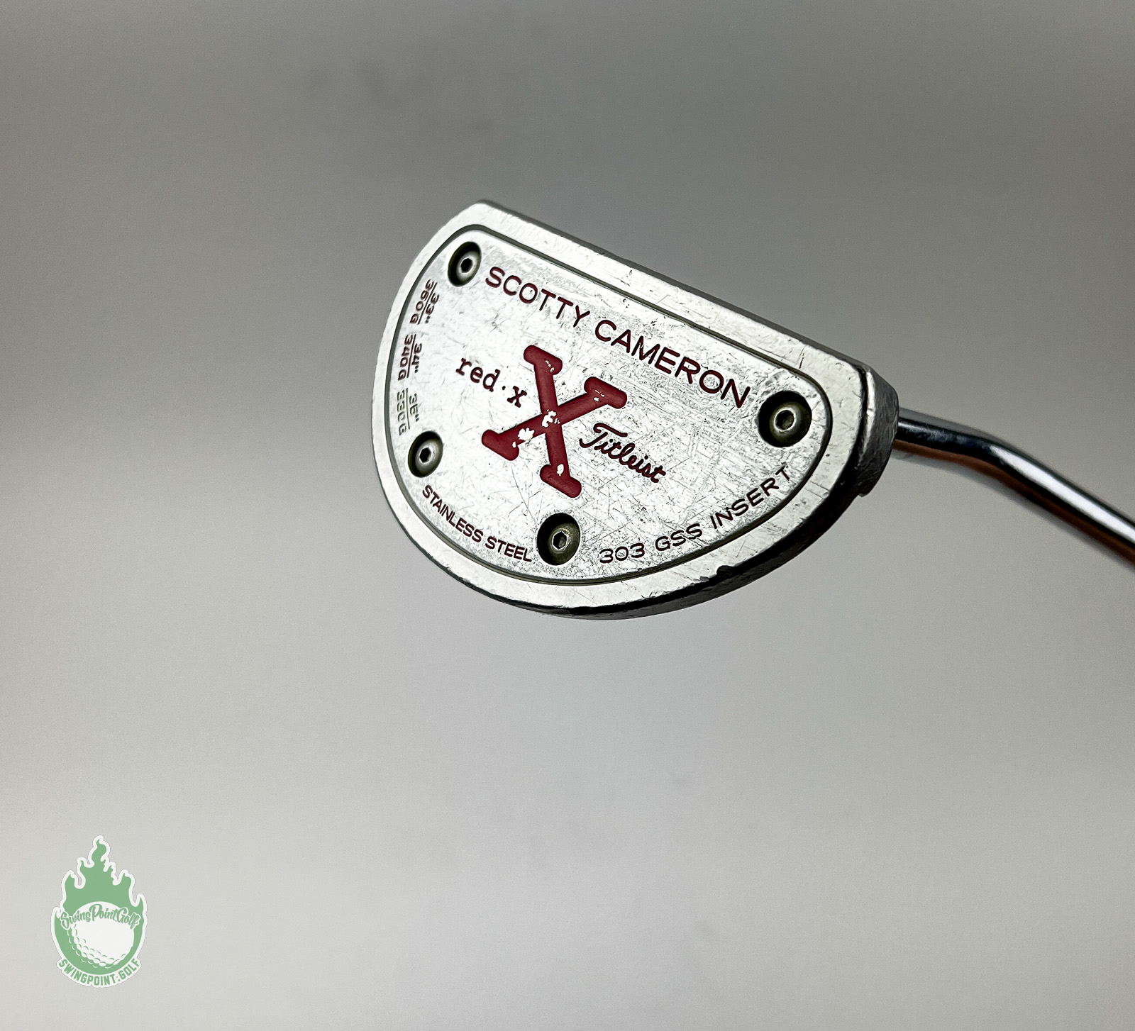 Used Right Handed Titleist Scotty Cameron Red X Putter 35″ Steel
